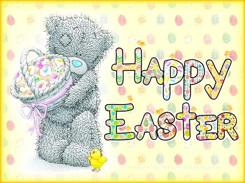 Kartka z Me to you na Wielkanoc